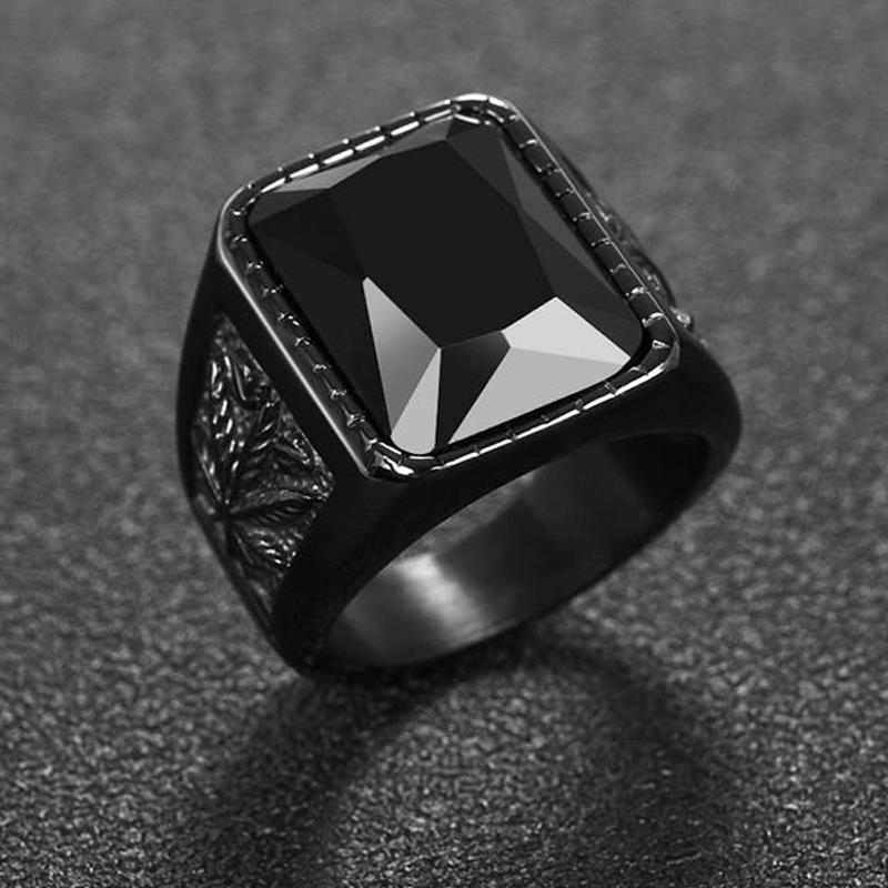 Signet Ring - All Black