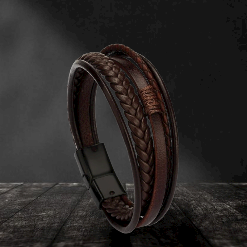 Woven Leather Bracelet