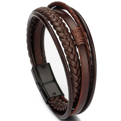 Woven Leather Bracelet
