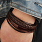 Woven Leather Bracelet