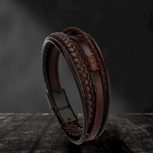 Woven Leather Bracelet